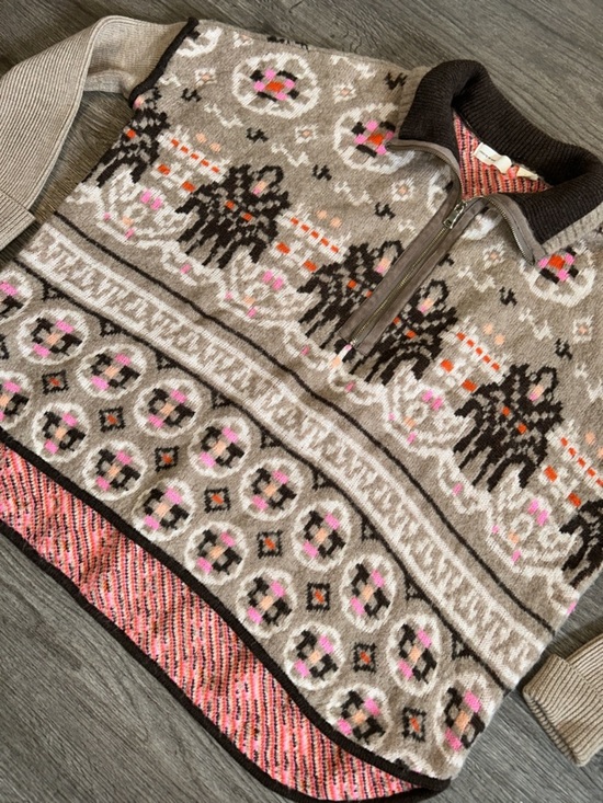 Sleeping On Snow Sweaters - Sleeping On Snow Alpaca Wool Cashmere Fair Isle Sweater M/L Cozy